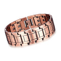 Europe And United States Retro Magnetic Energy Bracelet Three Rows Of Magnet Men's Pure Copper Bangle Fashion Hand jewelry Gifts