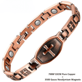 Cross Copper Couple Bracelet – Valentine's Day Jewelry Gift - Craftopia