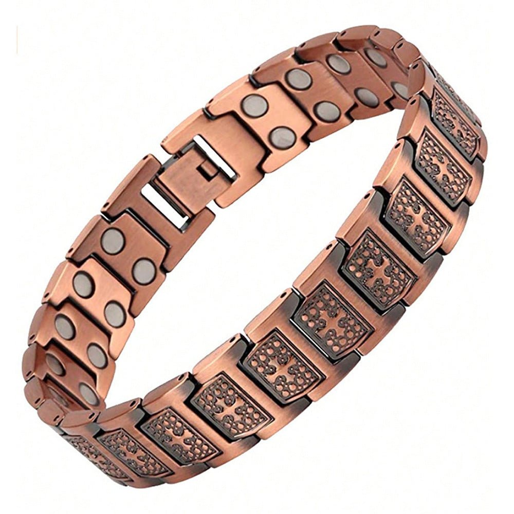 Lord's Prayer Copper Magnetic Bracelet – Laser Engraved Christian Jewelry Gift - Craftopia