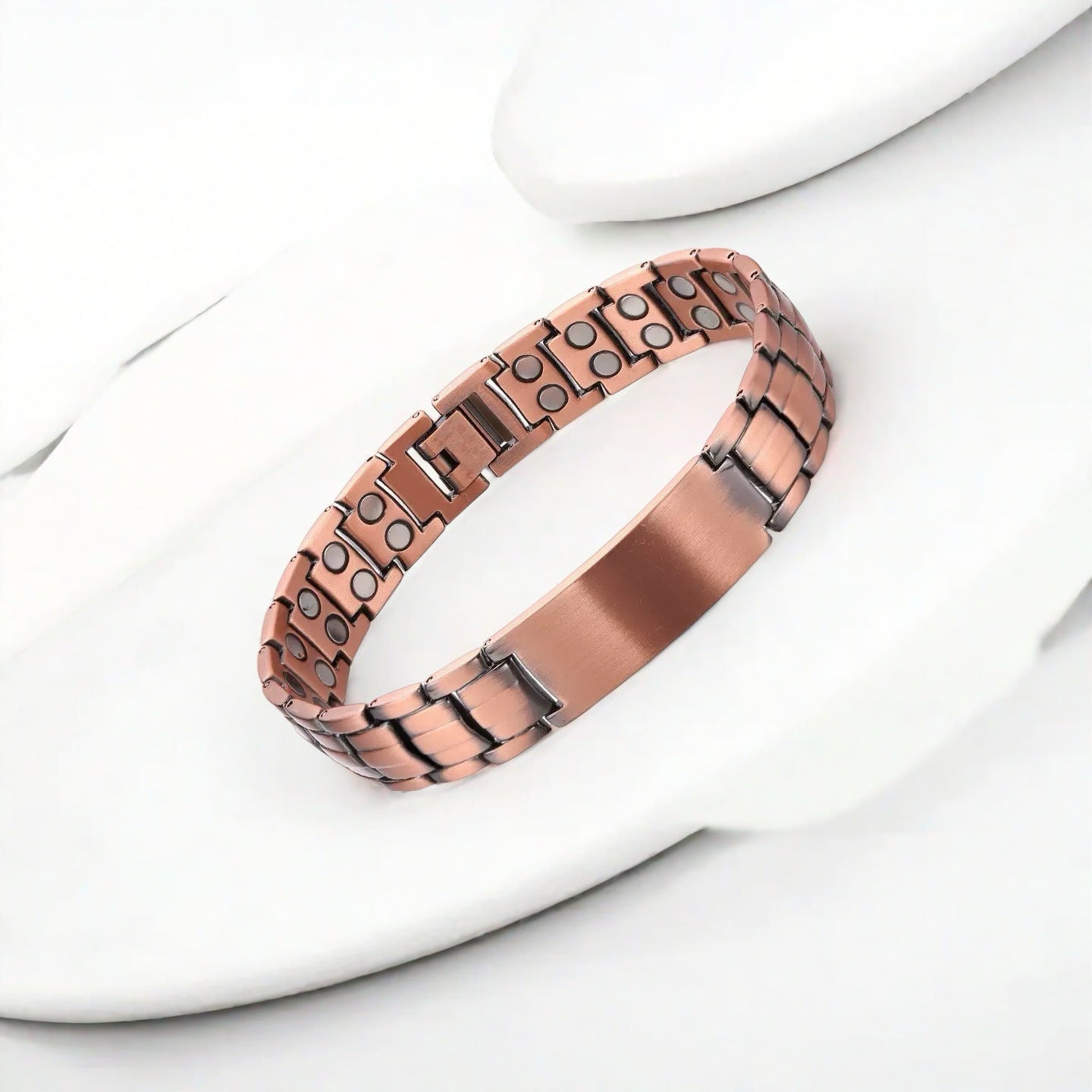 Lord's Prayer Copper Magnetic Bracelet – Upgraded Engraved Design for Men Women - Craftopia