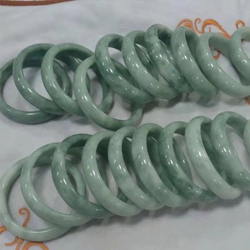 Natural Ice Green Jade Bracelet for Women – Luxury Jewelry Gift - Craftopia