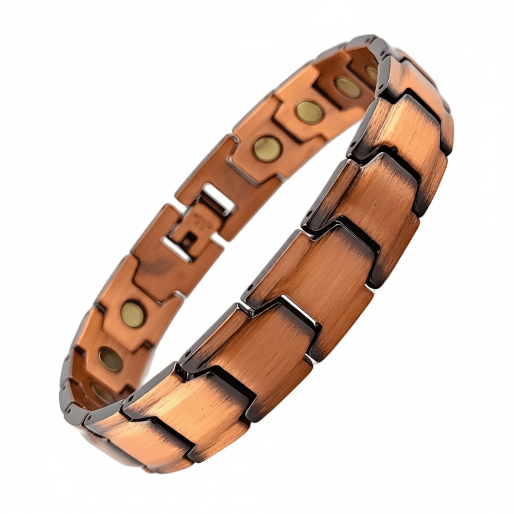 Pure Copper Bracelet – Full Magnet Wristband for Men and Women - Craftopia