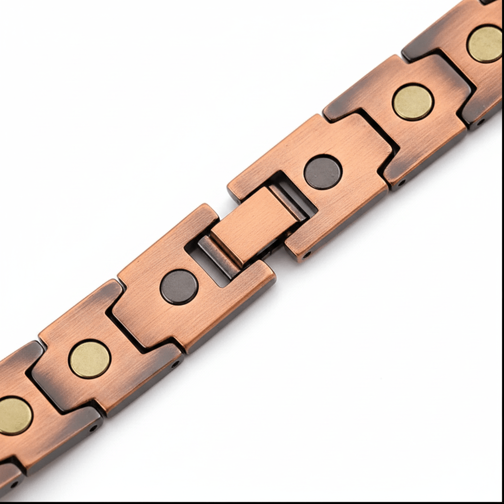 Pure Copper Bracelet – Full Magnet Wristband for Men and Women - Craftopia
