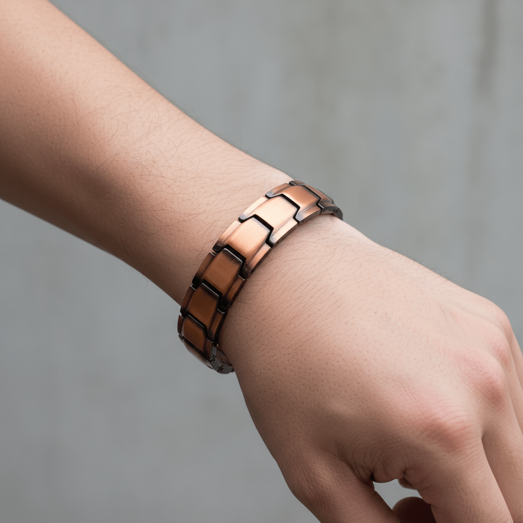 Pure Copper Bracelet – Full Magnet Wristband for Men and Women - Craftopia
