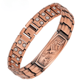 Pure Copper Eagle Pattern Bracelet for Men – Solid Copper Jewelry - Craftopia